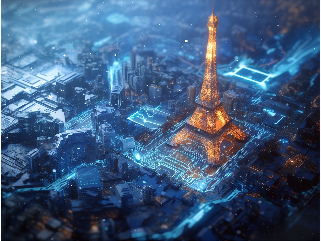 电路板上的城市1