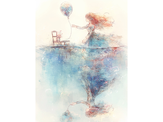 虚无情绪插画
