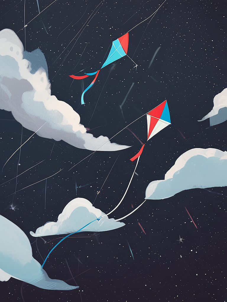 风筝（图ZMzg0MDk4MjAw） - 创作习作 - 站酷设计师阳光彩虹设计院原创素材 - 站酷ZCOOL
