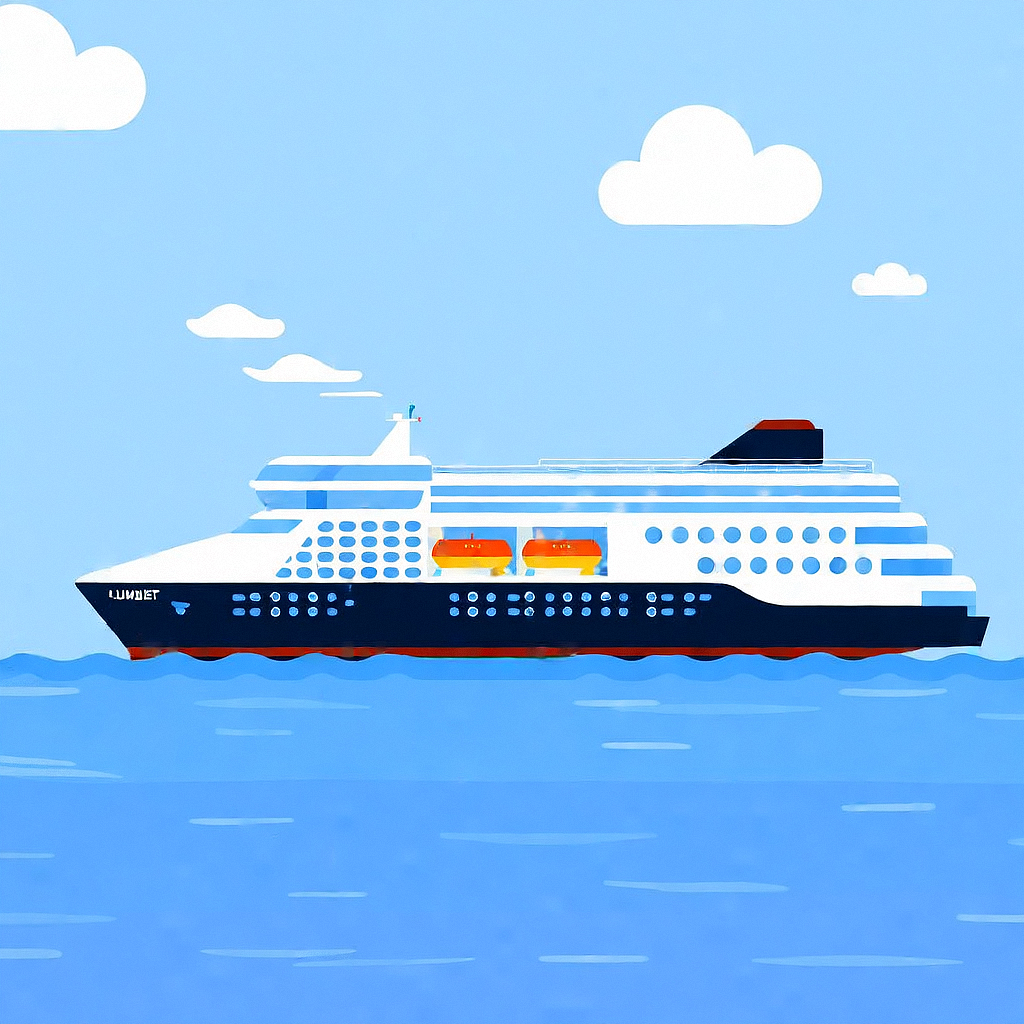 海上轮船（图ZMzg0MDk4NDQw） - 儿童插画 - 站酷设计师Gagahand原创素材 - 站酷ZCOOL