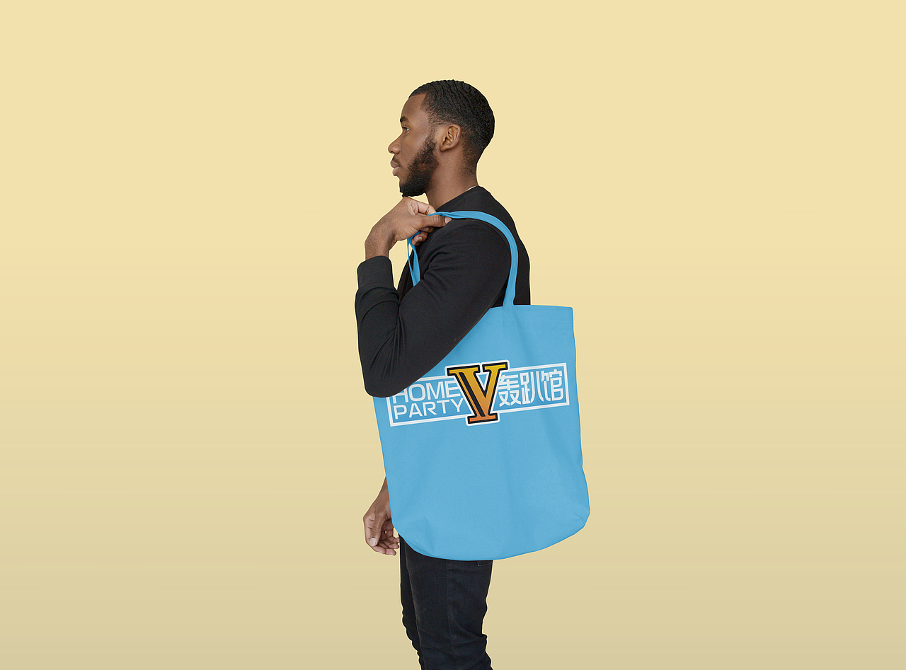 【地域特色平面设计】V轰趴馆LOGO