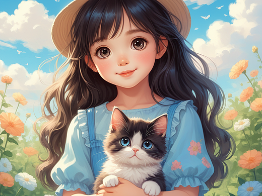 养猫女孩1