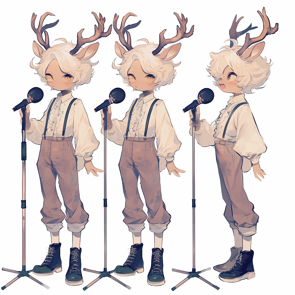 AIGC IP设计 x 三视图练习