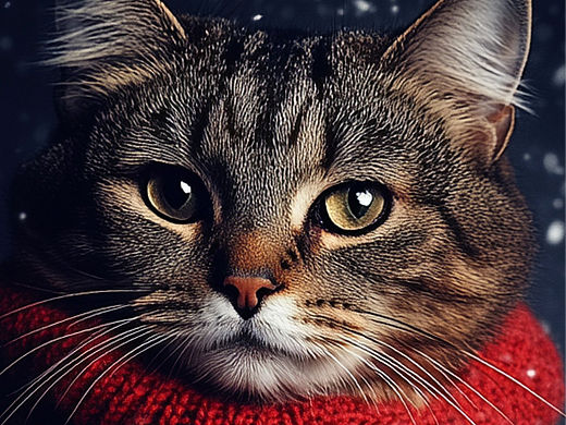 冬日暖猫