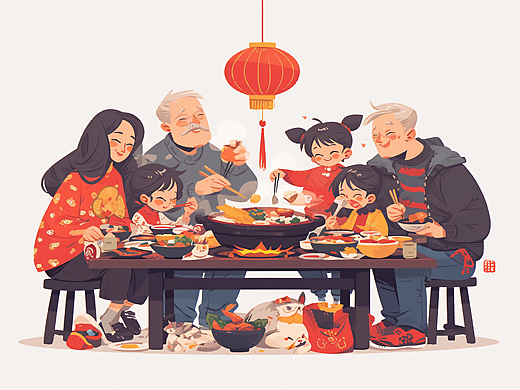 2025新年快乐（个人主页-ZNzEyNDg5NDA=） - 商业插画 - 站酷设计师下一个鹏友涛老板原创素材 - 站酷ZCOOL