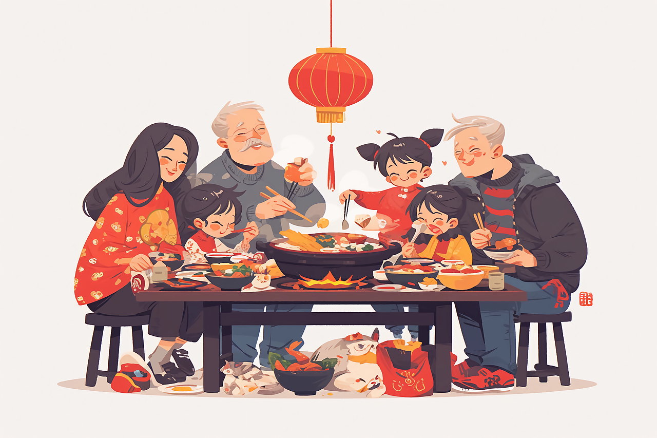 2025新年快乐（图ZMzg0MTA5MDc2） - 商业插画 - 站酷设计师下一个鹏友涛老板原创素材 - 站酷ZCOOL