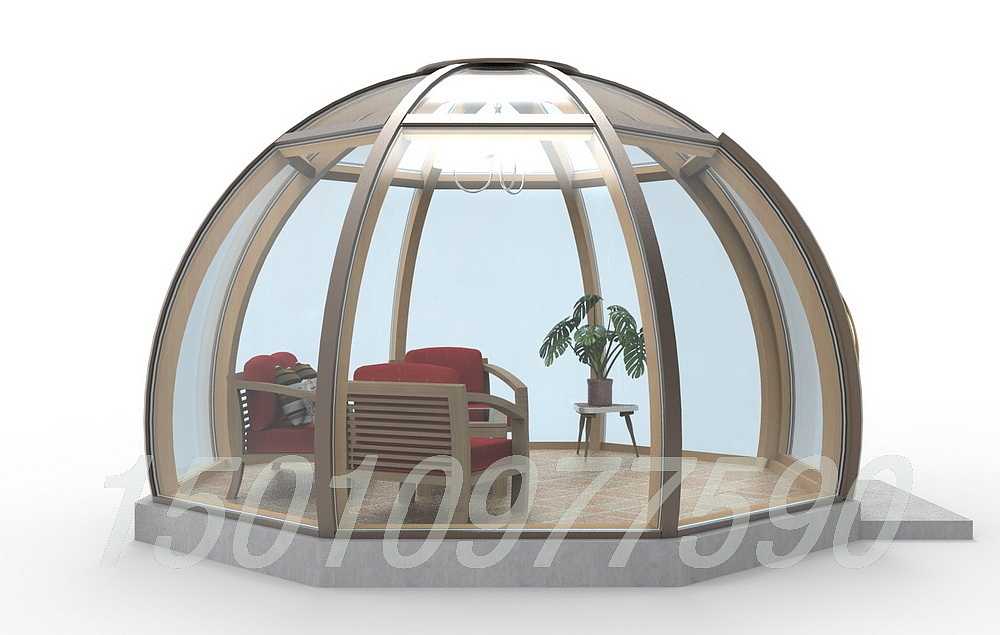 球形玻璃屋设计效果图