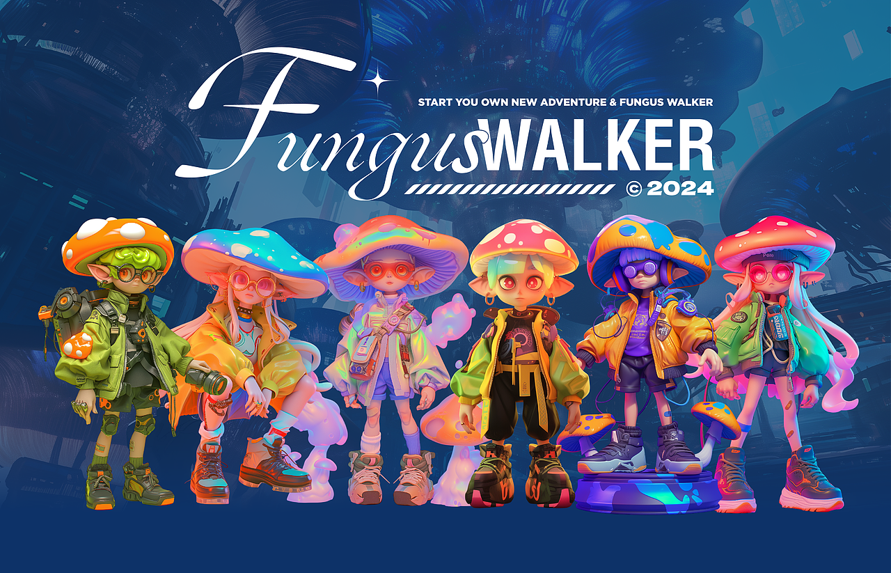 菌途行者|潮玩IP蘑菇精灵系