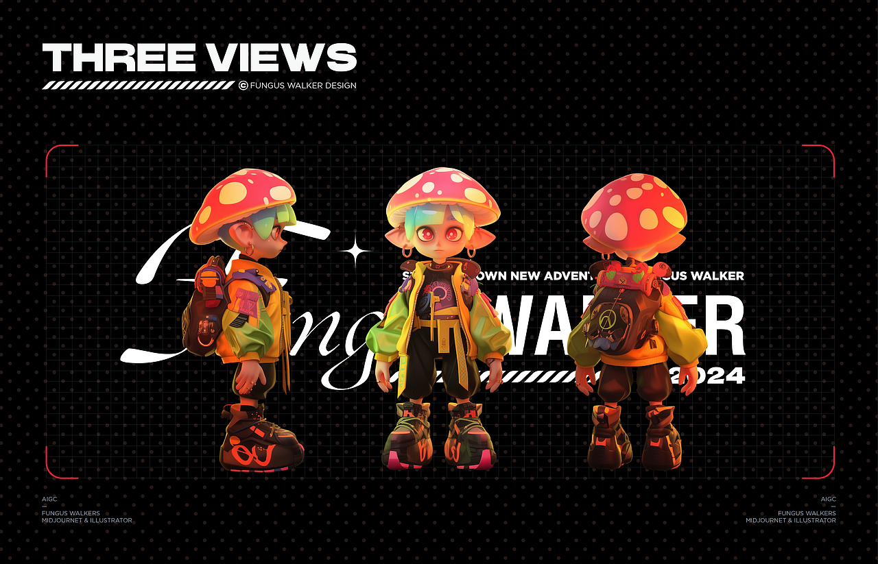 菌途行者|潮玩IP蘑菇精灵系