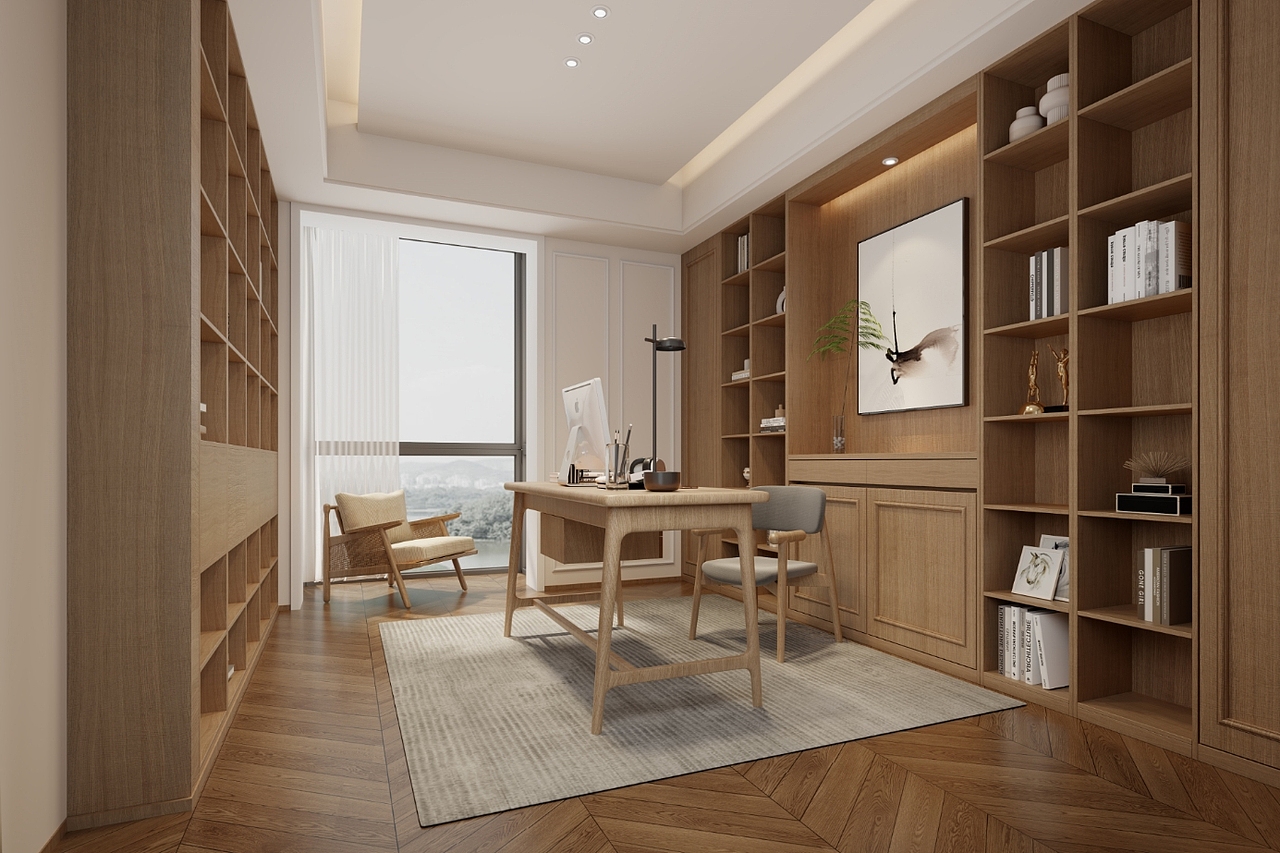 原创｜家”看书的时候氛围很重要（图ZMzg0MTIwMzg0） - 家装设计 - 站酷设计师ZM空间设计原创素材 - 站酷ZCOOL