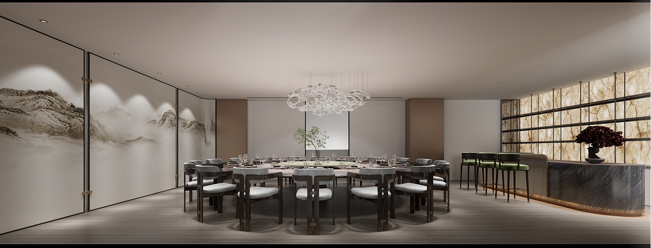 原创｜别墅改会所设计（图ZMzg0MTIxOTYw） - 商业空间设计 - 站酷设计师ZM空间设计原创素材 - 站酷ZCOOL