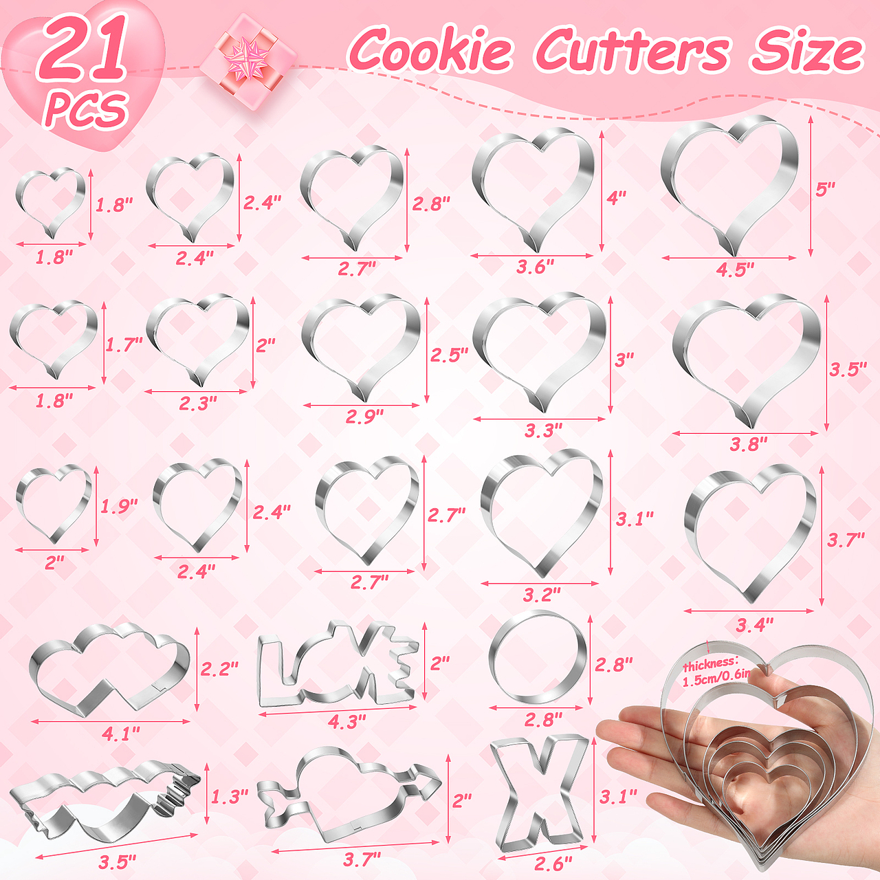 亚马逊套图视频-情人节礼物-爱心挂件-透明包花纸合集