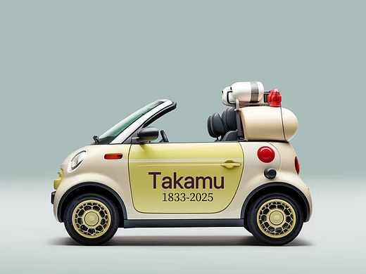 Takamu  baby   in   car