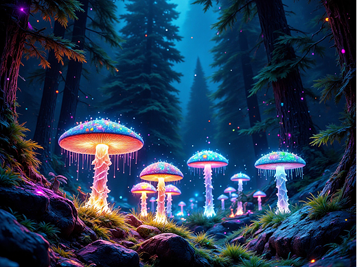 梦幻仙境壁纸流光溢彩高清壁纸