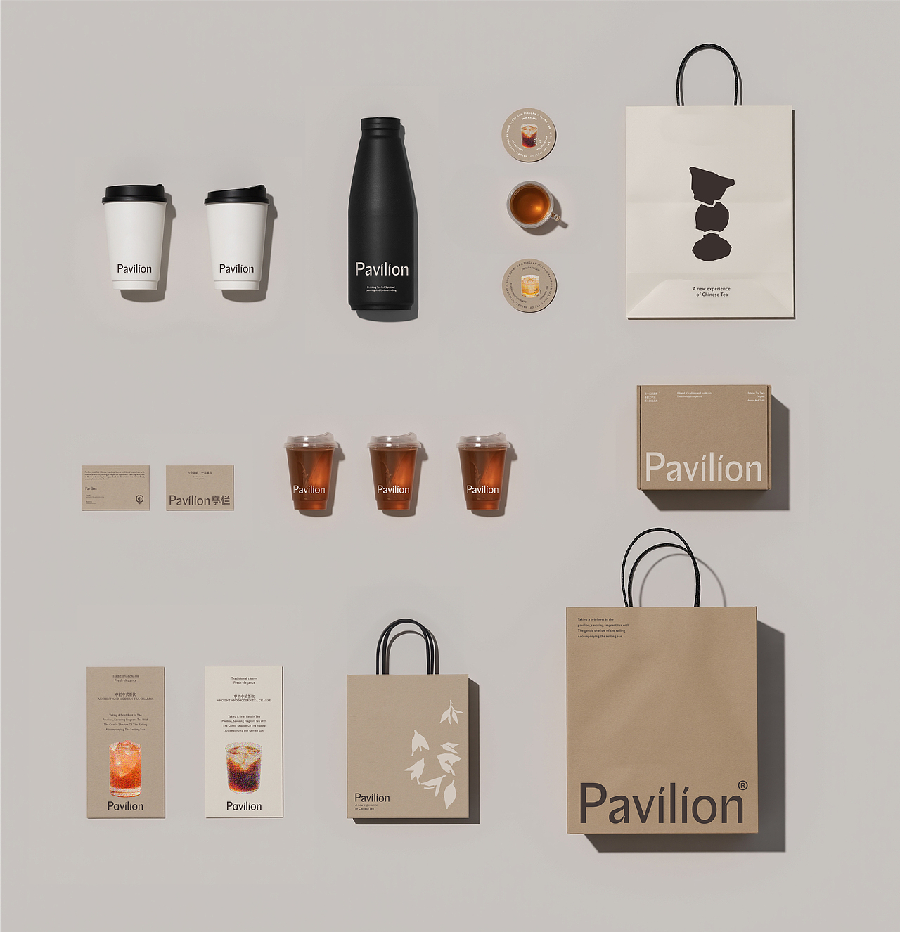 Pavilion亭栏中式茶饮铺 |茶饮品牌设计