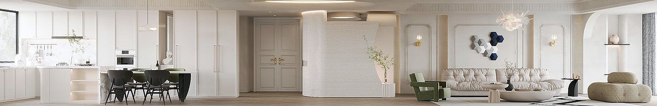 流动的优雅 | Modern Elegance in Motion（图ZMzg0MTUzNTM2） - 家装设计 - 站酷设计师atopwan原创素材 - 站酷ZCOOL