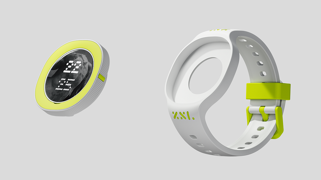 All-in-one wristband: The wristband is made of soft and skin-friendly silicone material, which is comfortable to wear and won't irritate the skin. Its connection with the host is stable and convenient. Through a simple buckle design, users can easily install the host on the wristband, making it a stylish smart bracelet. The length of the wristband can be adjusted to fit the thickness of different users' wrists.
<br>