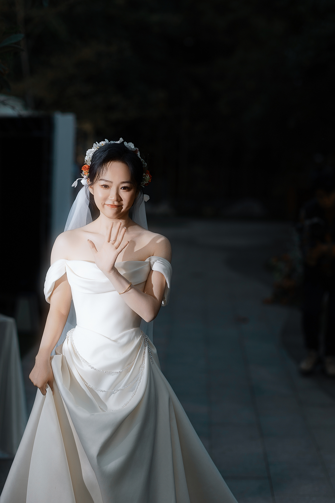 婚礼跟拍|夜幕下明亮的你