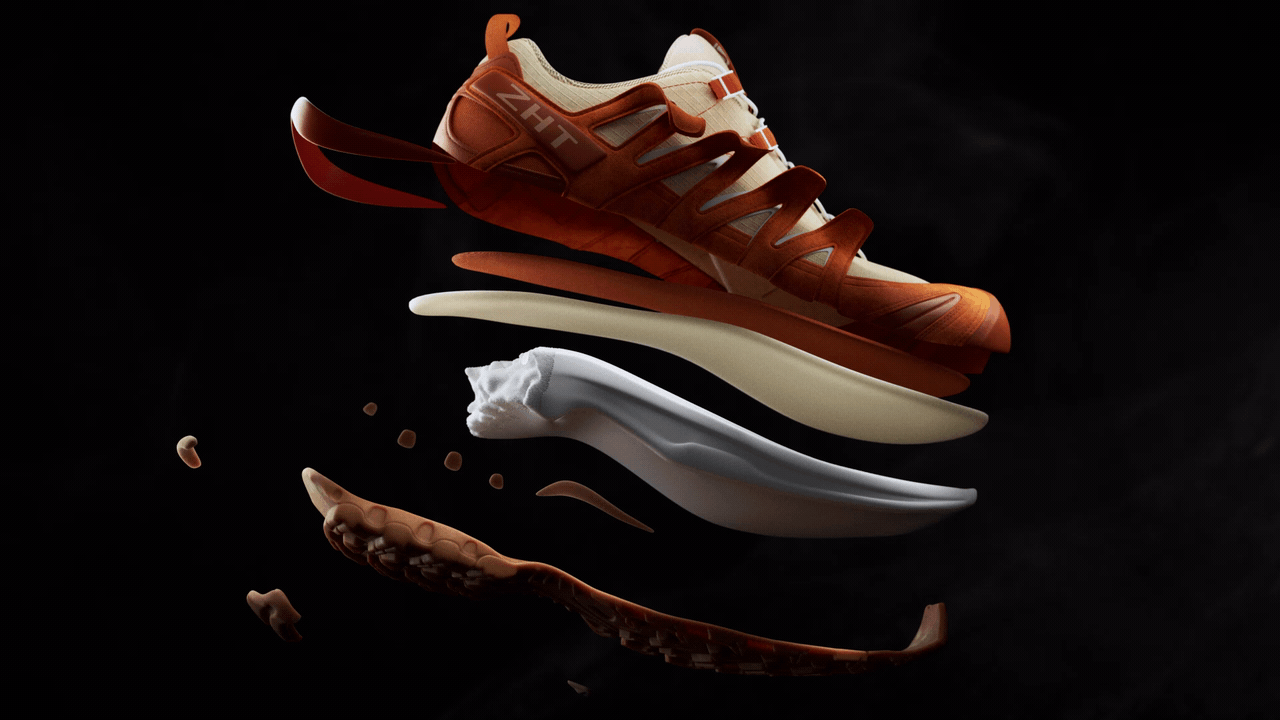 户外鞋 | 三维动画