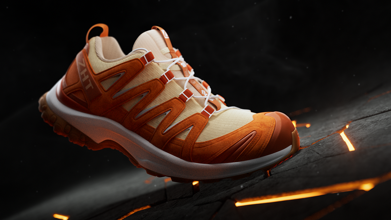 户外鞋 | 三维动画