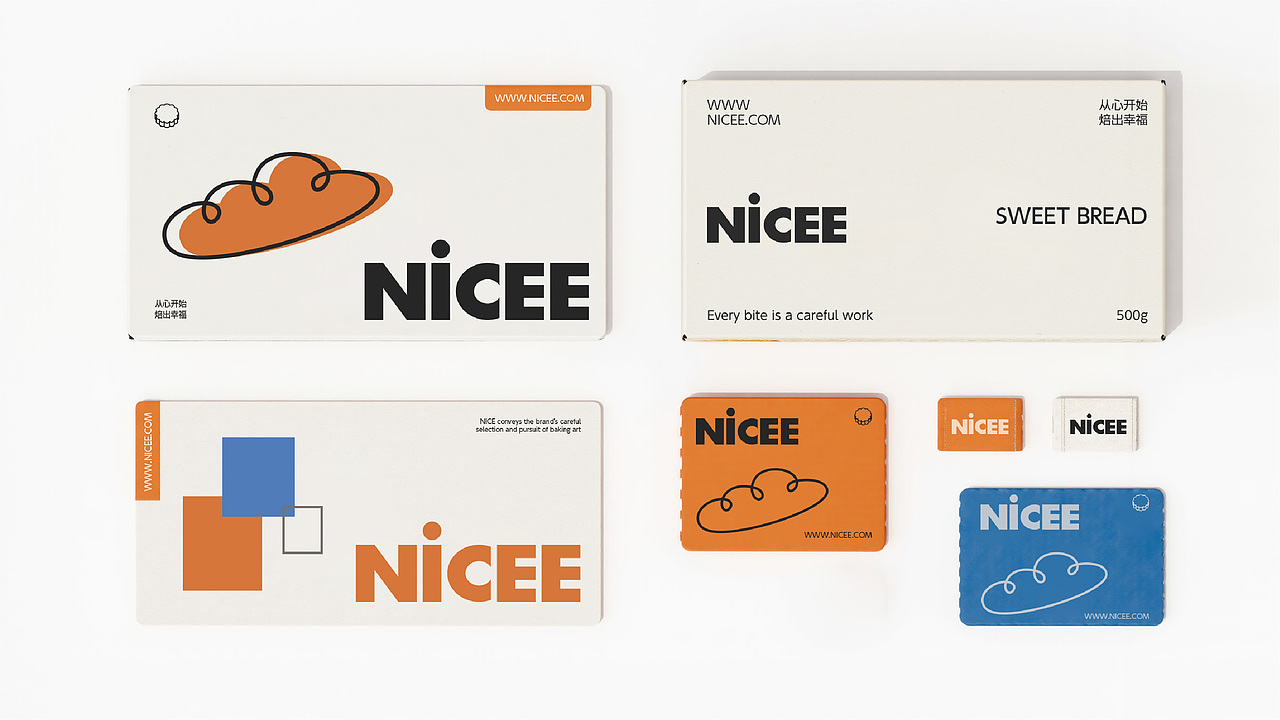 NICEE烘焙 品牌设计