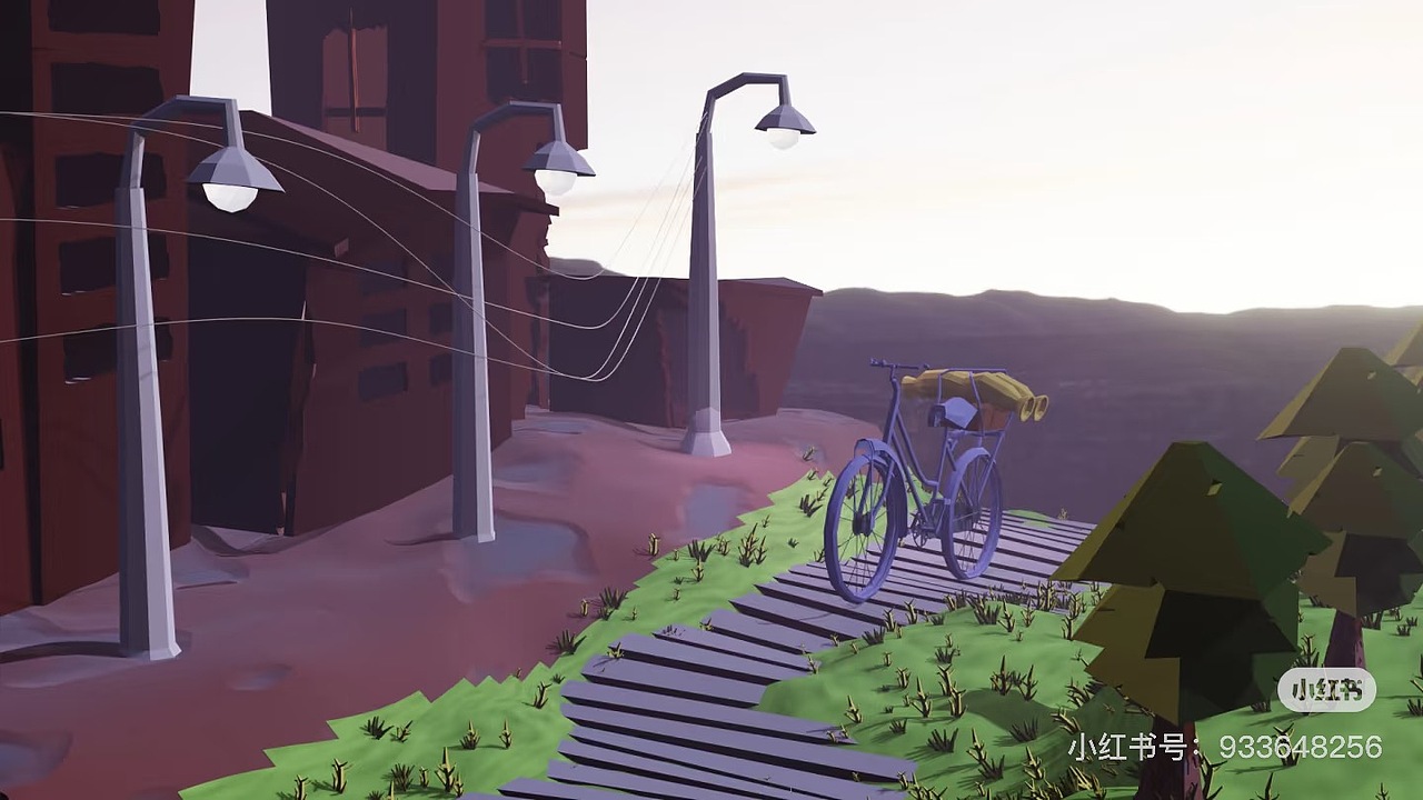 “小蓝小汽车”的翻版“小蓝自行车”（图ZMzg0MTc2NTUy） - 场景 - 站酷设计师饭饭嘛都学原创素材 - 站酷ZCOOL