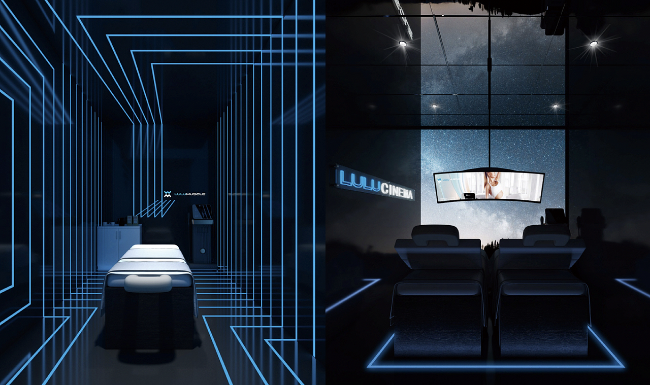 苏州lulumuscle智能健身企业展厅设计施工一体化公司（图ZMzg0MTc4NTg0） - 商业空间设计 - 站酷设计师上海班德设计策划原创素材 - 站酷ZCOOL
