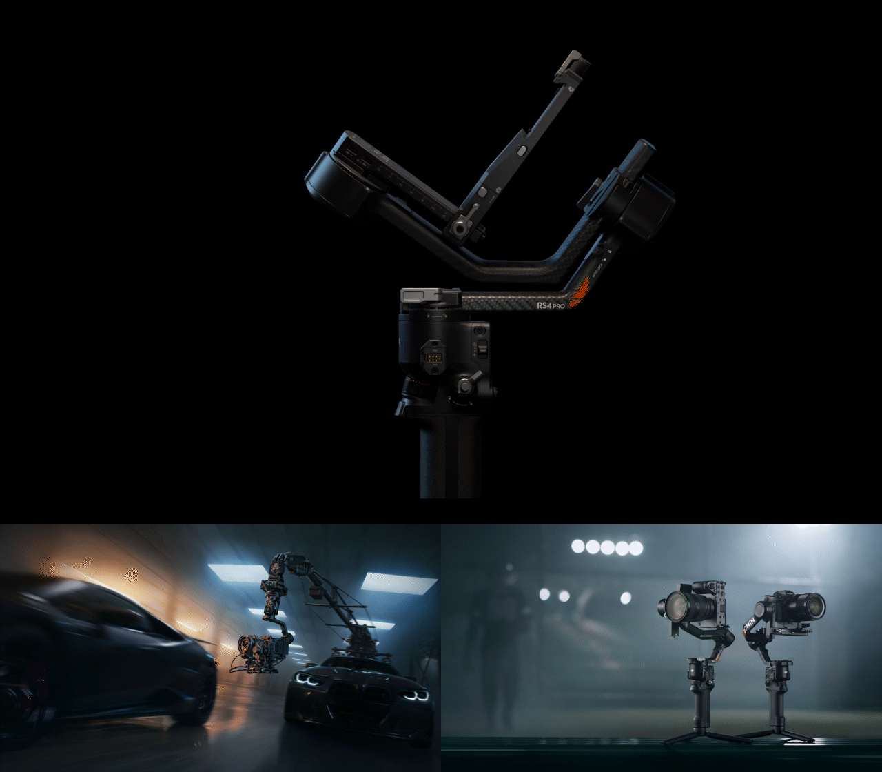 DJI RS 4 Pro, RS 4 Web & KV