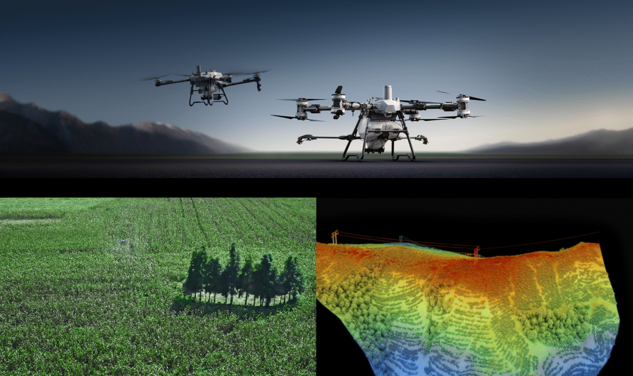 DJI AGRAS T100, T70 KV & UI