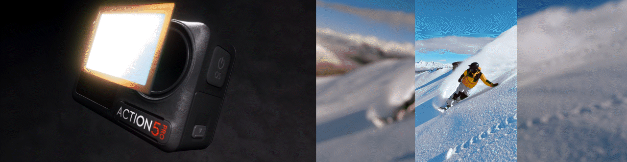 DJI OSMO Action 5 Pro UI