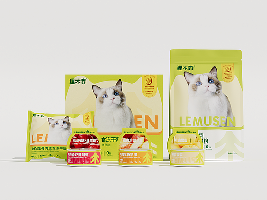 宠物品牌包装设计|狸木森