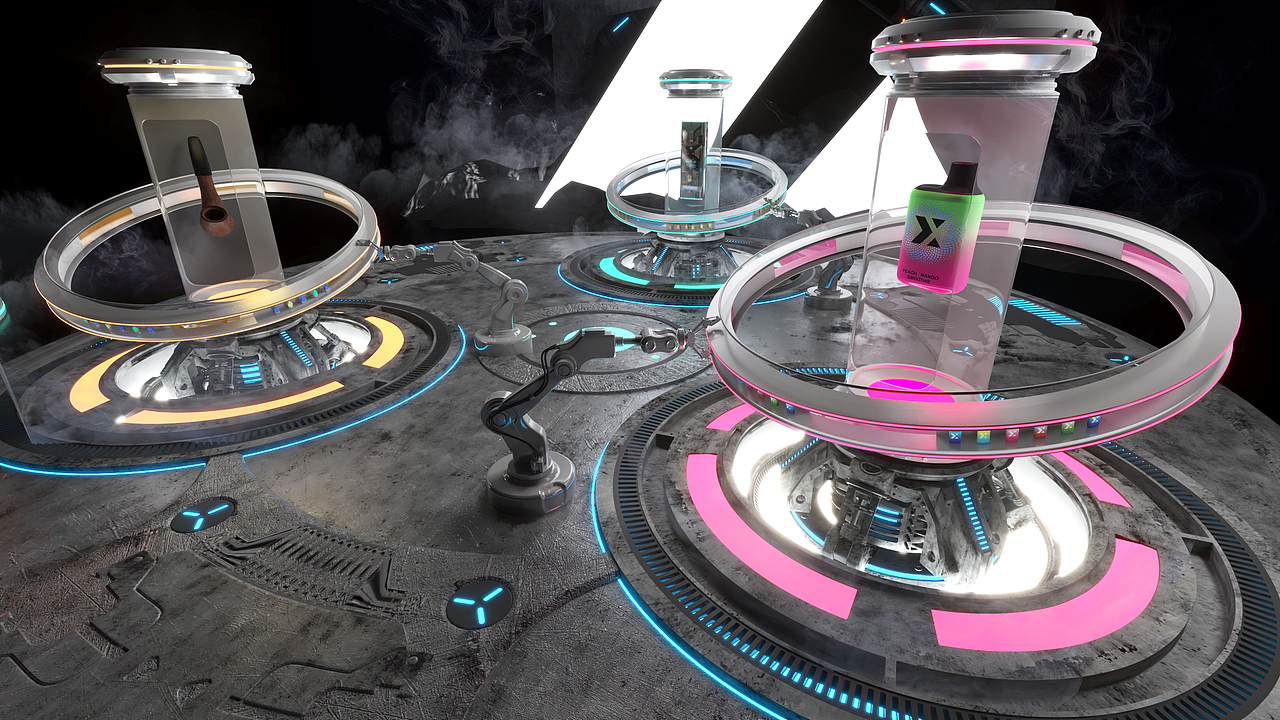 电子烟发布会（图ZMzg0MTgzNzY4） - 其他三维 - 站酷设计师屋背山的村民原创素材 - 站酷ZCOOL