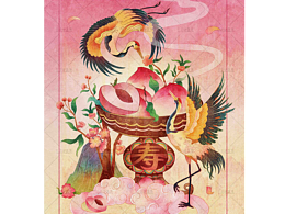 勤明国风插画课学员作品合集