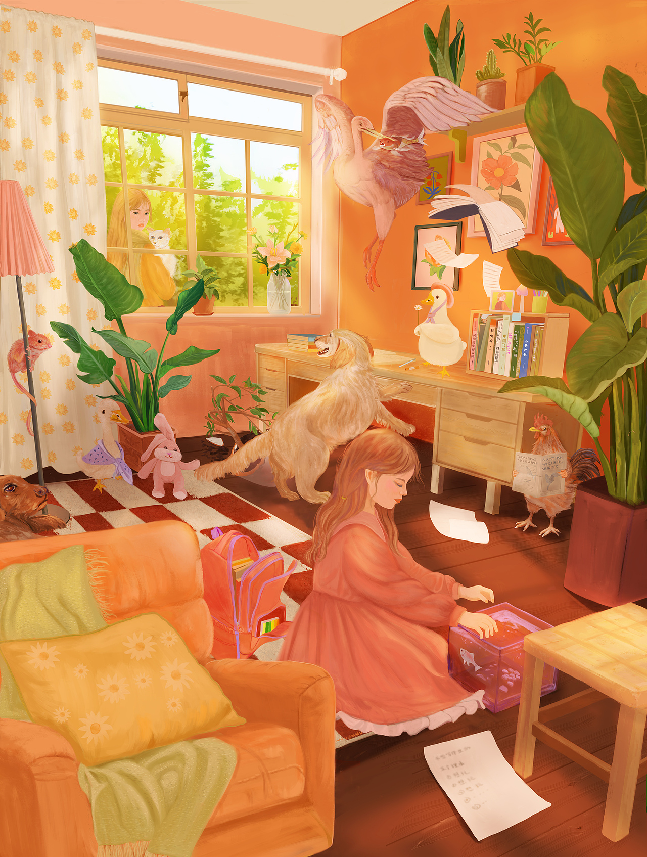 我的动物朋友（图ZMzg0MTg5NjI0） - 创作习作 - 站酷设计师解解sa原创素材 - 站酷ZCOOL