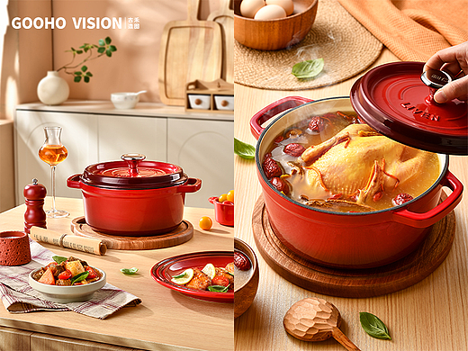 利仁珐琅锅丨古禾造图 GOOHO VISION