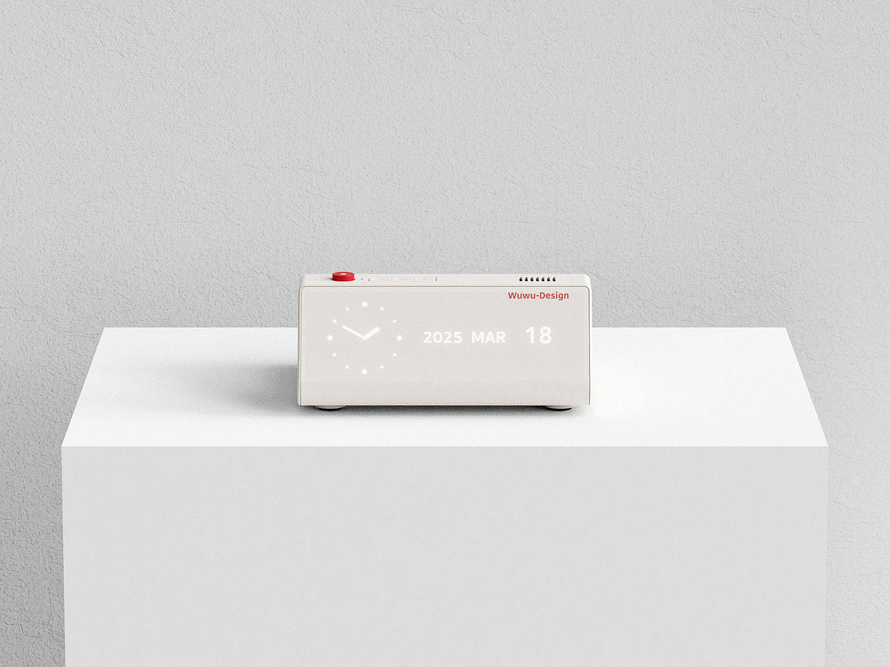 Desk Clock - 极简有趣的桌面时钟（图ZMzg0MTkzMjcy） - 电子产品 - 站酷设计师物物设计Charie原创素材 - 站酷ZCOOL