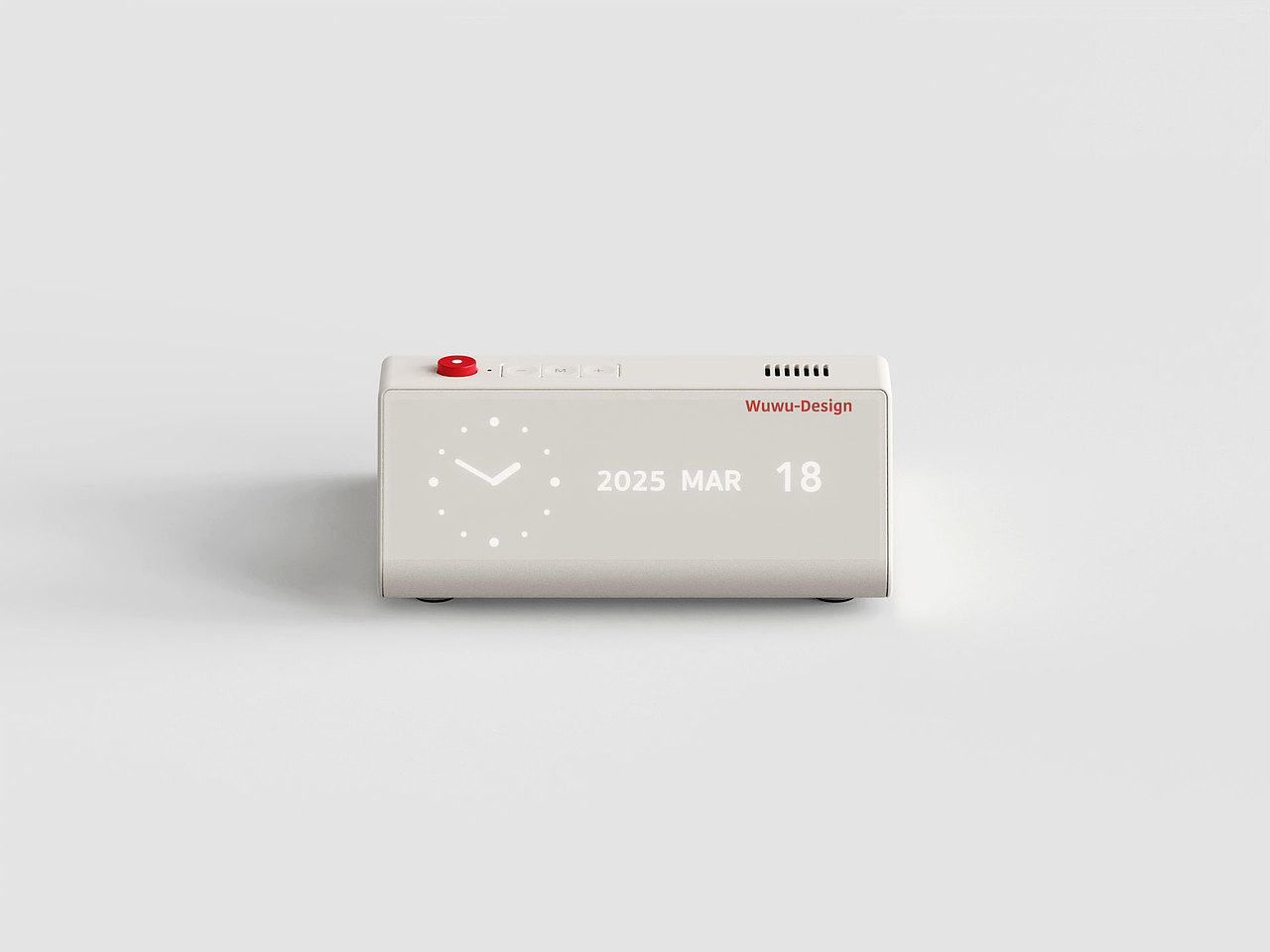 Desk Clock - 极简有趣的桌面时钟（图ZMzg0MTkzMjMy） - 电子产品 - 站酷设计师物物设计Charie原创素材 - 站酷ZCOOL