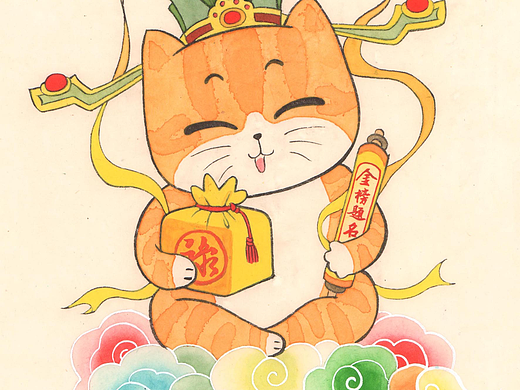中国人应该有一套中式招财猫!
