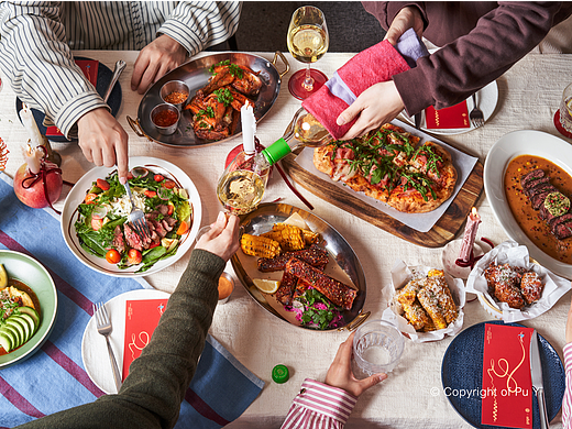 新春年饭｜gaga✖️朴一 新春年饭海报拍摄