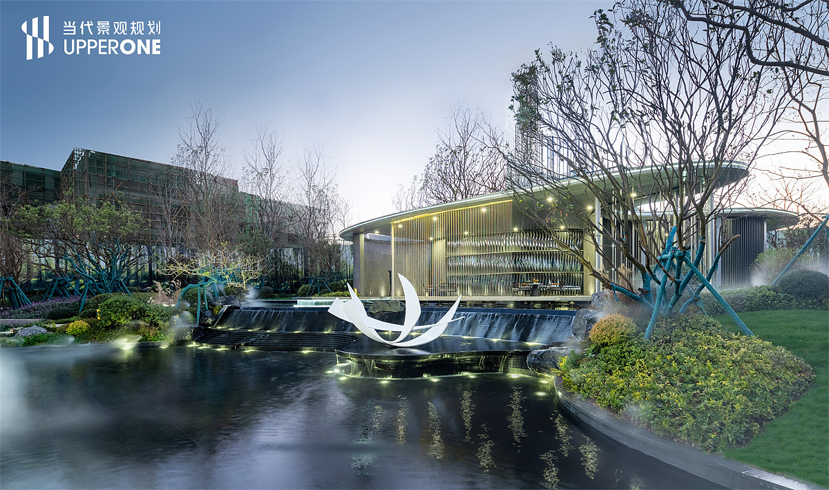 富力绿都·中央公园【武汉】景观设计分享丨当代景观