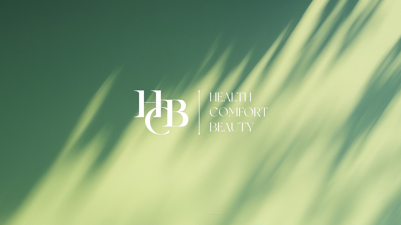 美妆品牌HCB康适美 logo设计