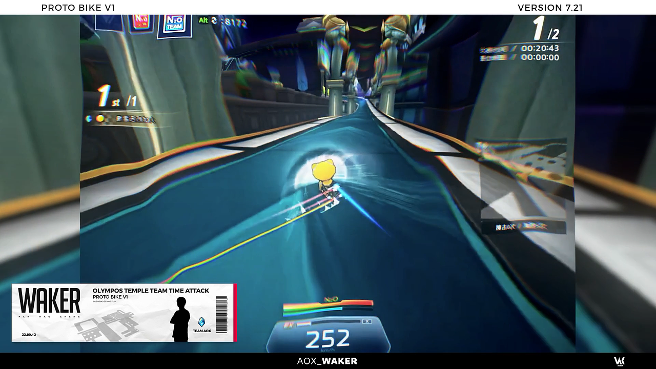 游戏视频特效包装丨跑跑卡丁车丨AE AI C4D