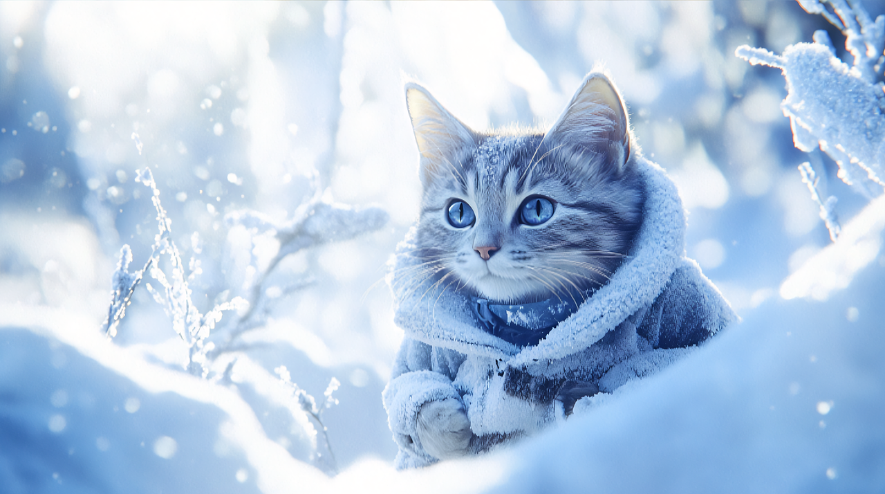 【小猫文明传说】爱斯基摩喵（图ZMzg0MjIxMjAw） - 宠物摄影 - 站酷设计师李冒冒原创素材 - 站酷ZCOOL