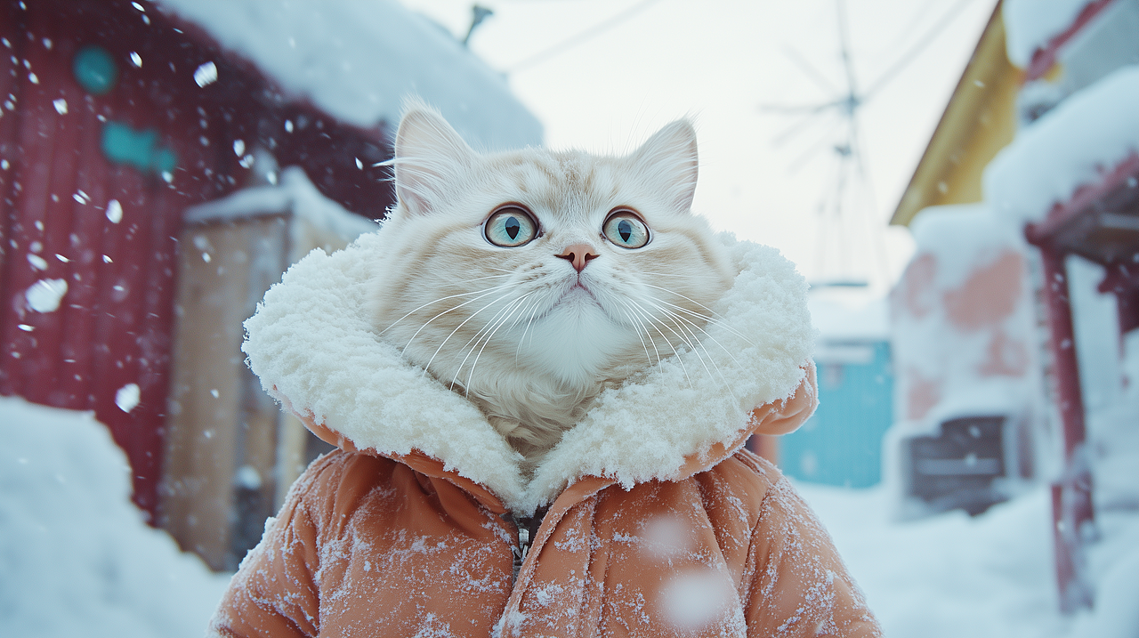 【小猫文明传说】爱斯基摩喵（图ZMzg0MjIxMjA4） - 宠物摄影 - 站酷设计师李冒冒原创素材 - 站酷ZCOOL