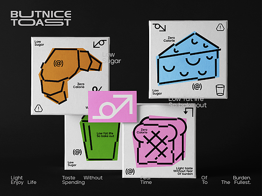 BUTNICE烘焙品牌全案｜LOGO/VI/包装/品牌