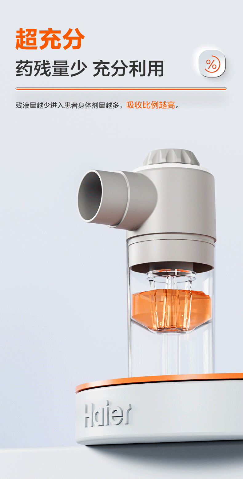 一类医疗产品雾化器产品详情动态GIF动效