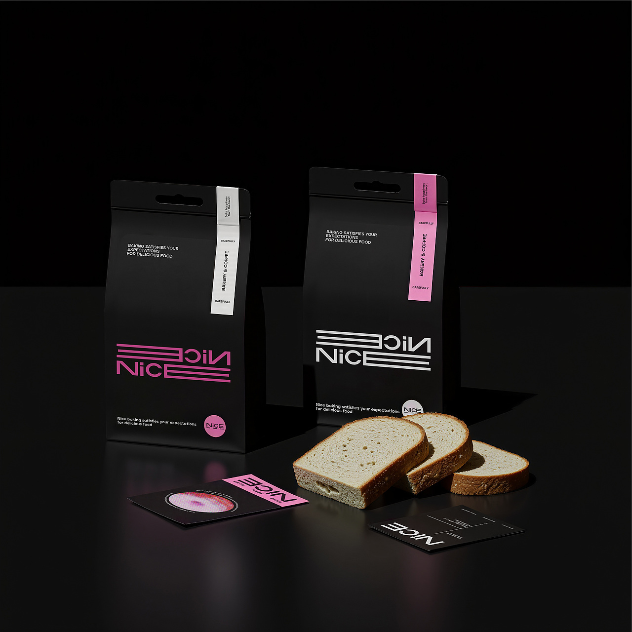NICE烘焙品牌设计（图ZMzg0MjM5NDQw） - 品牌 - 站酷设计师DAMMMN原创素材 - 站酷ZCOOL