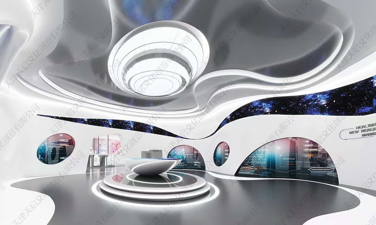 医学中心展厅（图ZMzg0MjM5NDky） - 展陈设计 - 站酷设计师TianQi文化原创素材 - 站酷ZCOOL