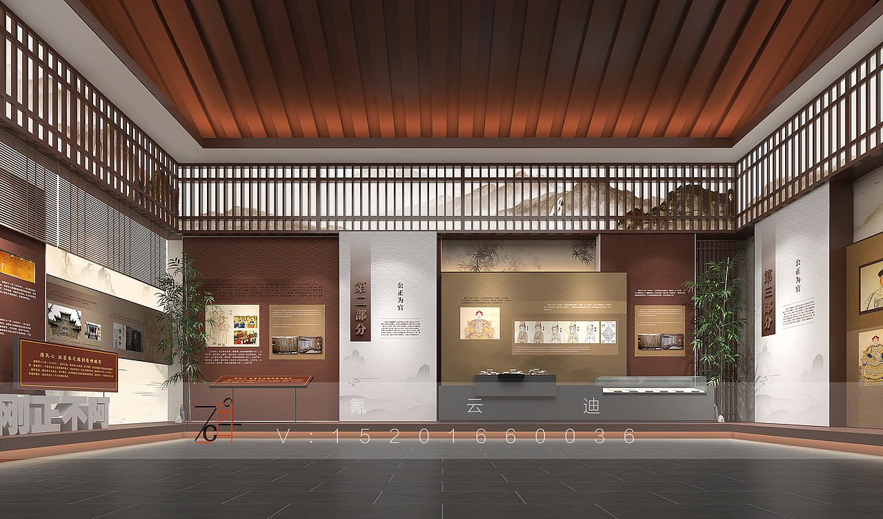 中式展厅、古建筑改造