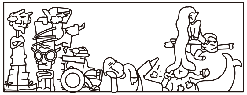 人的一生|系列原创扁平插画